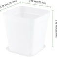 thumbnail image 2 of 10Pcs Seed Starting Pots,2.76x3.15In Plastic Nursery Pots Gardening Pots,Square Nursery Plant Container,Clear Garden Containers for Succulents, 2 of 4