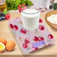 thumbnail image 7 of High Precision Digital Kitchen Scale Tempered Glass Food Scale Multifunction Scale Small Kitchen Appliances Watercolor Sparkling Cherries, 7 of 7