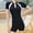 Black, variant on Abomasnow Women Short Sleeve Rash Guard One Piece Boyleg Swimsuit Zipper Surfing Bathing Suit UPF 50