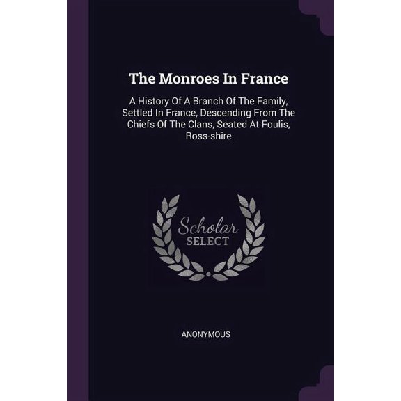 The Monroes In France (Paperback)
