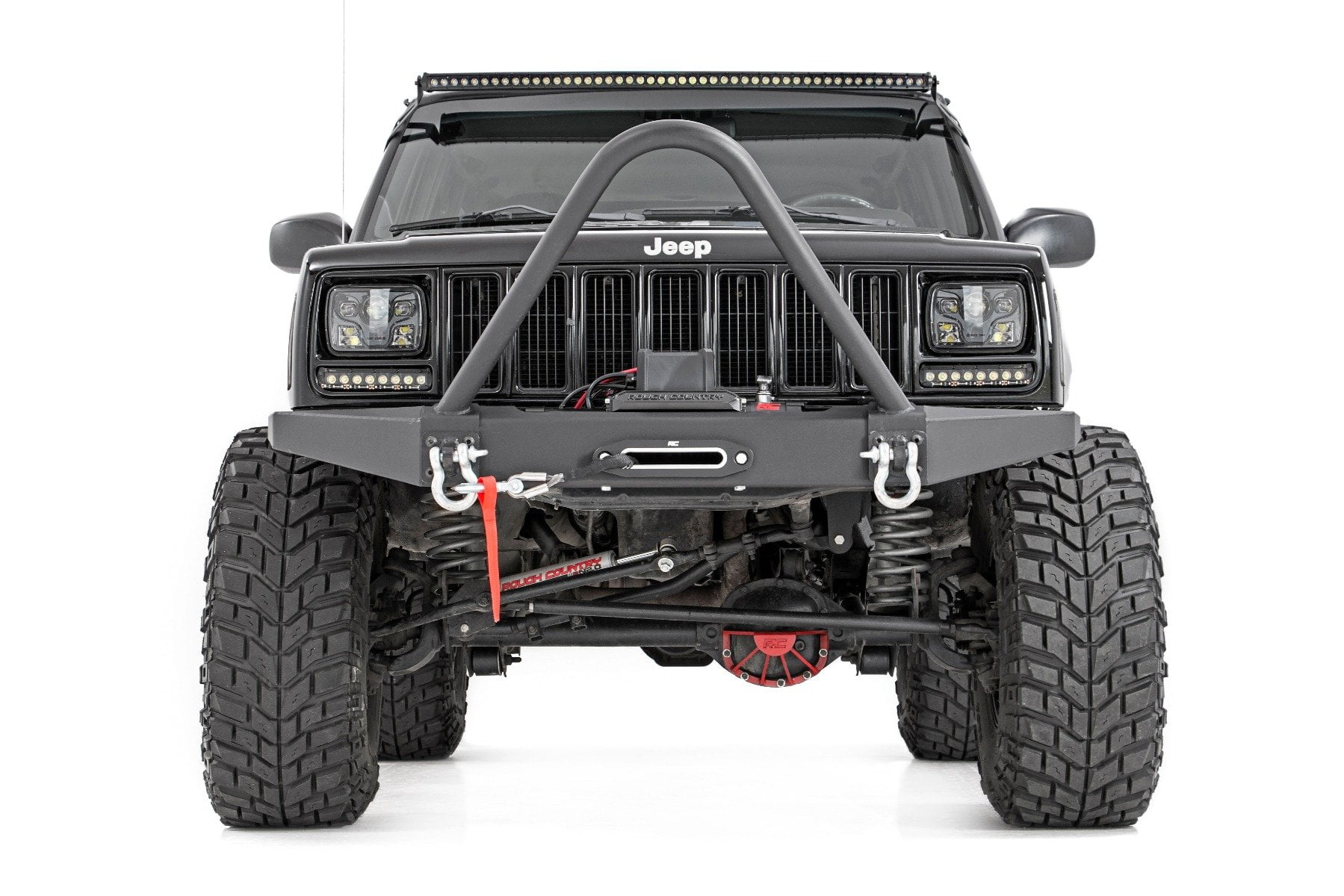 Rough Country 4.5" Lift Kit w/M1 Shocks for 1984-2001 Jeep Cherokee XJ - 68640