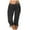 Black, variant on Brondbend Capri Yoga Pants for Women Cropped Pants Women Solid Color Stretch Mid Waist Drawstring Cotton Linen Athletic Trousers with Pocket Slim Gym Workout Outdoor Jogger Tights Comfy