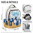 thumbnail image 5 of Jeiento Ice Cream Drip Bow Kids School Backpack for Girls 17 Inch Cute Kawaii School Bag White Lightweight Elementary Backpack with Padded Laptop Sleeve & Multi-Pockets for 9-12 Years Old, 5 of 8