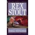 thumbnail image 1 of Pre-Owned Nero Wolfe Three Witnesses, Book 26, (Paperback), 1 of 1