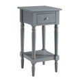 thumbnail image 3 of Pemberly Row Table Carrée en Finition Bois Gris, 3 of 3