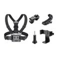 thumbnail image 1 of Miulika Chest Strap Mount Belt with Phone Bracket for Outdoor Cycling Phones Skiing, 1 of 9