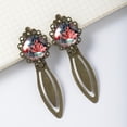 thumbnail image 4 of Coral Vintage Copper-Colored Lace Bookmarks, Set of 2 - Stainless Steel Book Accessories for Readers and Book Lovers, 4 of 5