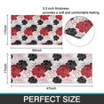 thumbnail image 7 of Pioneer Flower Floral Print Pattern Kitchen Rugs Sets Of 2,Anti Fatigue Kitchen Mat Rugs Non Slip Washable,Decorative Kitchen Floor Mats for Kitchen,Sink,Laundry,17"x30"+17"x47", 7 of 7