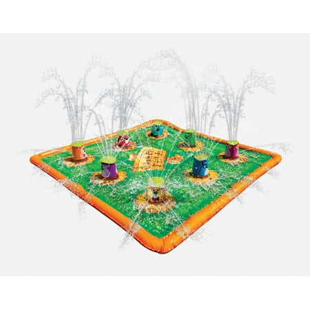BANZAI Smash N Splash Goper Field - Outdoor Water Sprinkler for Kids - Parent Approved Fun Splashing Summer Play