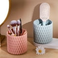 thumbnail image 7 of LShunze Makeup Brush Holder 360° Rotating Makeup Organizer 5 Slot Makeup Brushes Cup Pen Holder for Vanity Decor, Desk Storage Container, Bathroom Countertops, 7 of 7