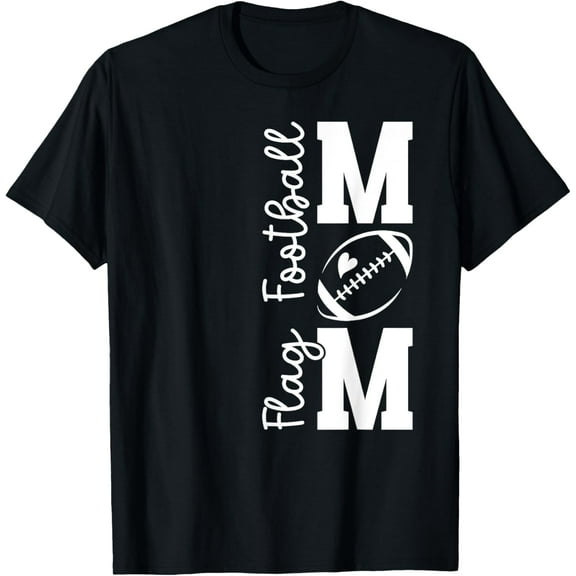 Playful Comfort Tee - Flag Football Mom Of A Flag Football Player Mother T-Shirt
