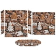 thumbnail image 2 of Christmas My Favorite Gingerbread Cookies PS4/PS4 Pro/PS4 Slim Skin Sticker For Console And Controller Skins, 2 of 6