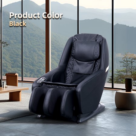 Zero Gravity Full Body Massage Chair – SL-Track Shiatsu Massage – 3D Intelligent Rollers – Heating Therapy – 4 Auto Programs – Remote Control – Home Office Recliner