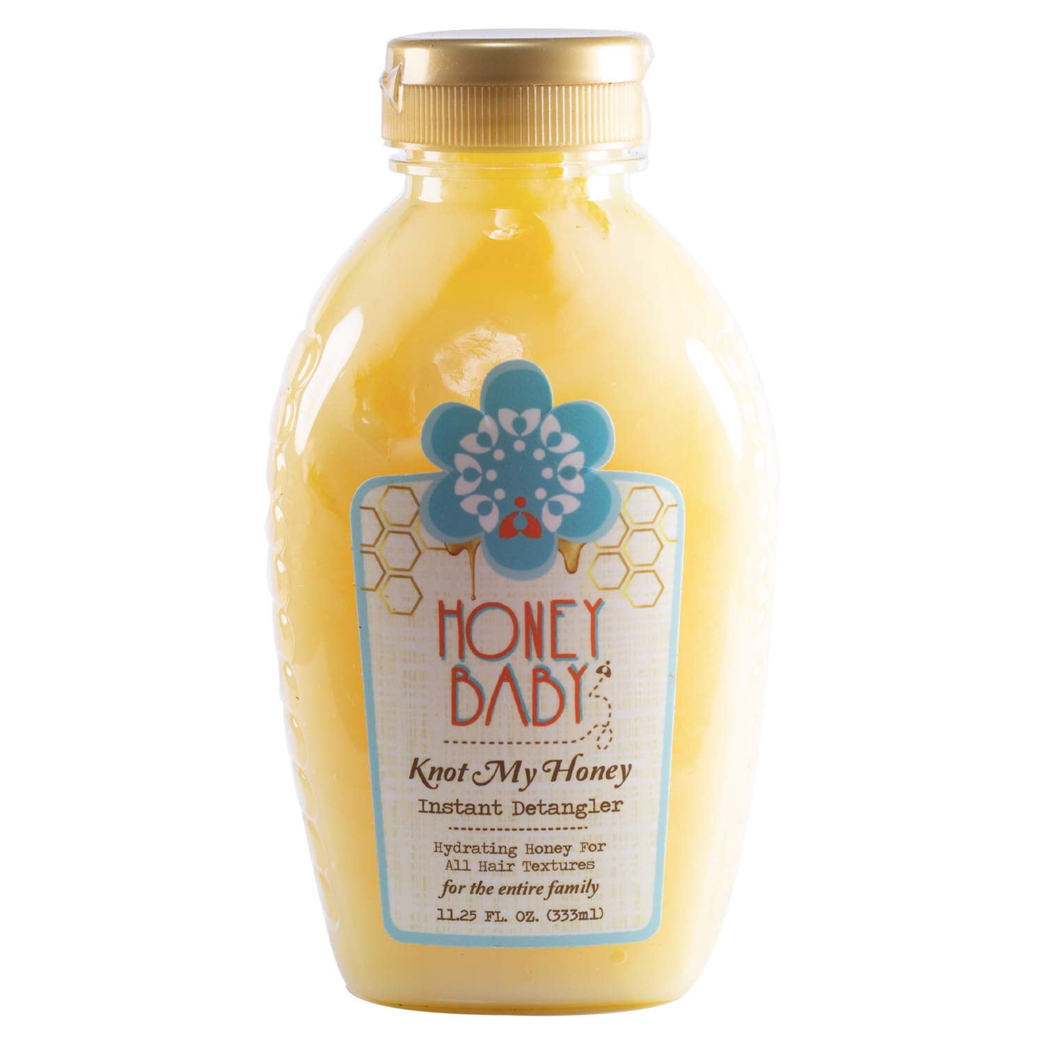 Honey Baby Naturals Knot My Moisturizing Baby Detangler Leave-in Conditioner with Aloe, 11.25 fl oz