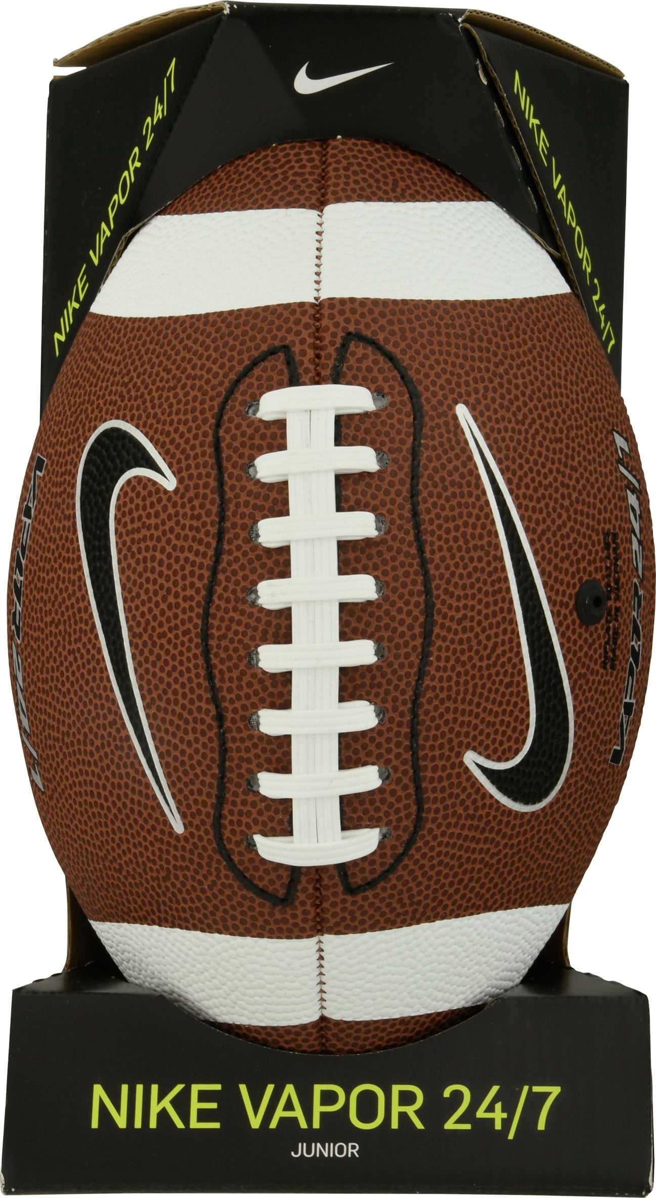 Nike Vapor 24/7 Football Silver, Brown, White - Walmart.com