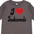 thumbnail image 4 of Inktastic I Love Taekwondo Gift Girls Long Sleeve Toddler T-Shirt, 4 of 5