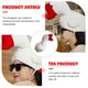 thumbnail image 4 of KAKOWELY Precioso sombrero de ganso, novedoso gorro de peluche de animal, ideal para disfraz de cosplay., 4 of 4