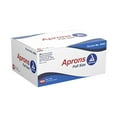 thumbnail image 2 of Dynarex Adult Disposable General Purpose Apron White One Size 100 Ct, 2 of 3