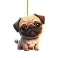 thumbnail image 2 of Hanger para perro de cristal, soporte automovilístico, decoración de Navidad, fácil de instalar, resistente, para exteriores, portátil, metal resistente, para coche, ideal para dormitorios, 2 of 7