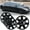 Black Lacquer, variant on 16" Set of 4 Hubcaps Wheel Rims Cover for 2006-2011 Honda Civic Compatible with Steel Wheels Bolt on Installation(16-inch,Black Lacquer)