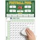 thumbnail image 1 of BrightenKidz Tablero de apuestas de fútbol 41x64 cm reutilizable con 100 casillas, 1 of 7