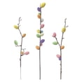 thumbnail image 4 of Ramo de flores con ramas de árbol de Pascua, recuerdo de fiesta, púas de flores 13 puntas, 4 of 9