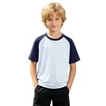thumbnail image 1 of Toddler Rash Guard Short Sleeve Kids Youth Sun Protection Shirts, UPF 50+ Quick Dry Swimwear for Water Surf, 1 of 6