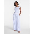 thumbnail image 2 of No Boundaries Cloud Core Sleepwear Pants, Women's XXS-3X, 2 of 5