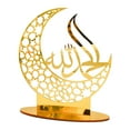 thumbnail image 2 of Ramadan Decorations Acrylic Mubarak Sign - Crescent Letter Table Mubarak Ramadan Decorations Sign Eid Decor Eid Mubarak Ornament Ramadan Mubarak Eid Ornaments, Centerpiece Eid Al Adha Decorations, 2 of 6