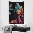thumbnail image 4 of Tapiz de Chris Evans para hombre, decoración de pared para dormitorio de niños, sala de estar y dormitorio, 4 of 8