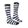 thumbnail image 3 of Fotbe Anchors print Women's Men's Novelty Crew Socks Cotton Socks Knee High Socks for Walking,Running,Nurses,Pregnancy, 3 of 9