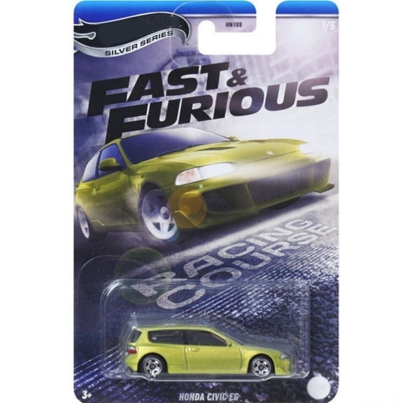 HW Silver Series Fast & Furious Racing Course #1 Honda Civic EG HNR88