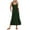 Army Green, variant on Ovbmpzd Flowy Dresses for Women Maxi Sleeveless Green Dress V Neck Long Dresses Party Dresses for Women L