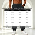 thumbnail image 3 of Men's Baggy Sweatpants Wide Leg Drawstring Sweat Pants, Casual Lounge Joggers with Pockets Slacks L, 3 of 5