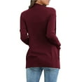 thumbnail image 6 of Labakihah Coats For Women Women'S Cardigans With Pockets Casual Lightweight Open Front Cardigan Sweaters Xxl, 6 of 8