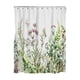 thumbnail image 1 of Cortina de ducha con gancho, cortinas de baño de acuarela, tela de poliéster a prueba de moho, pantalla de bañera, decoración de baño para Juegos de accesorios de baño flores y arboles 180*200 Cateissary HA071403-19, 1 of 6
