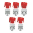 thumbnail image 3 of Siliaire 5Pcs Red Plastic Sink Mounting Clips for Kitchen and Shower Room Fixing, 3 of 8