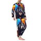 thumbnail image 2 of Fotbe Rainbow Bulldog Sunglasses Pijama de Hombre con Estampado de Manga Larga, Conjunto de 2 Piezas, Ropa de Dormir Suave y Cómoda con Bolsillos-XX-Large, 2 of 7