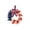 J01-without light, variant on 250th Anniversary Eagle Wreath – American Eagle Flag Patriotic Wreath for Front Door, 2026 USA 250 Decorations for 4th of July, Independence Day & Veterans Day Decor