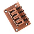 thumbnail image 3 of Puente fijo para guitarra, bajo eléctrico, silla de montar rígida, herramienta de puente de Metal para ukelele de 4 cuerdas GA909, bronce, 3 of 12