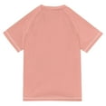 thumbnail image 6 of FORMRS Boys Rash Guard Short Sleeves Swim Shirt Quick Dry UPF 50+ Sun Protection, Sizes 3-12T, Light Blue Daisy, 6 of 6