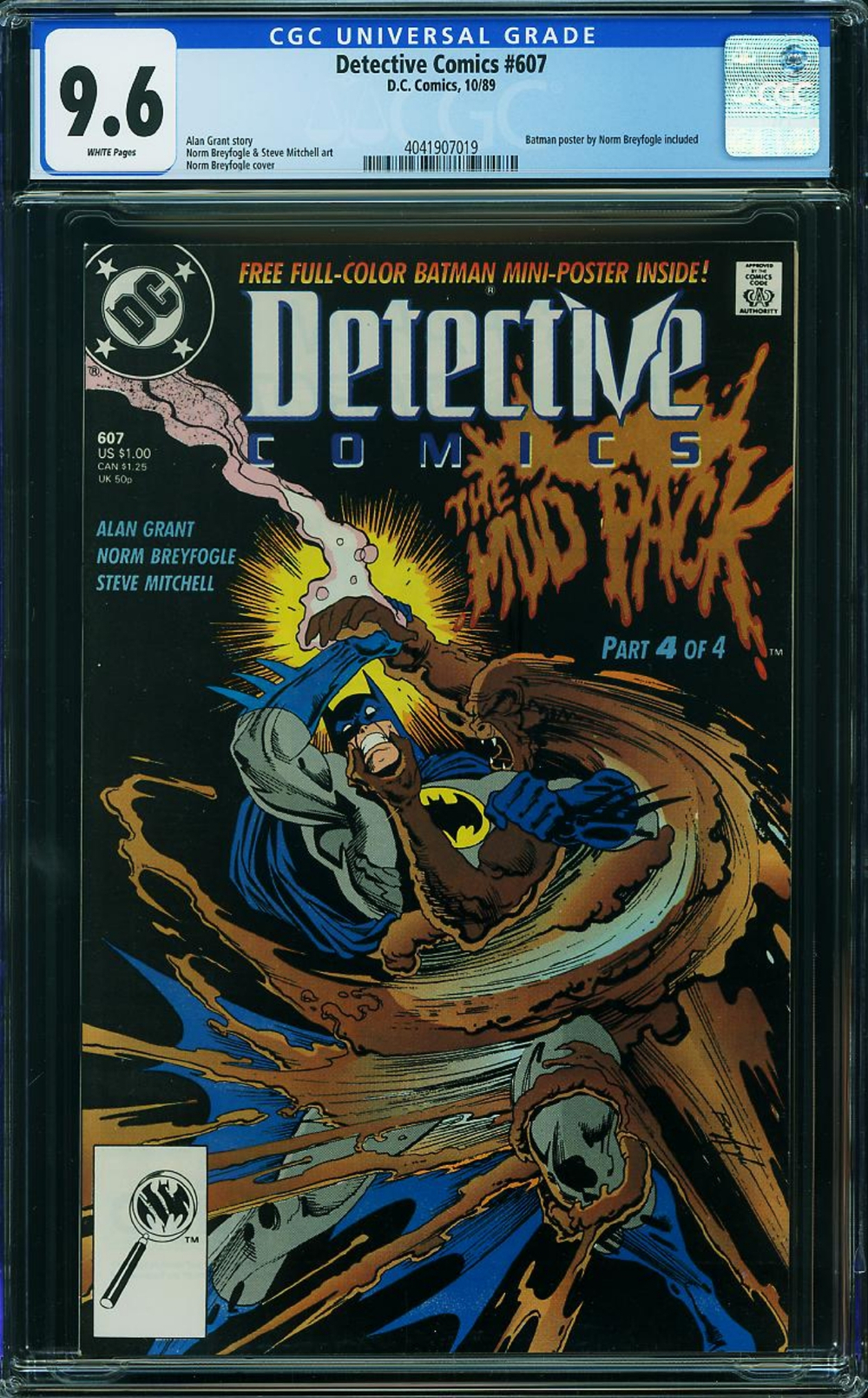 Cover of Detective Comics #607