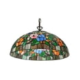 thumbnail image 2 of Meyda Tiffany 31105 Hanging Pansy 16" Wide Pendant - MultiColor, 2 of 5