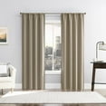 thumbnail image 2 of Sun Zero Laredo 2-Pack 100% Blackout Rod Pocket Window Curtains Panel Pair, 2 of 7