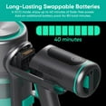thumbnail image 4 of Wyze 20kPa Cordless Stick Vacuum Cleaner — Lightweight for Carpet, Hard Floors & Pet Hair, 4 of 7