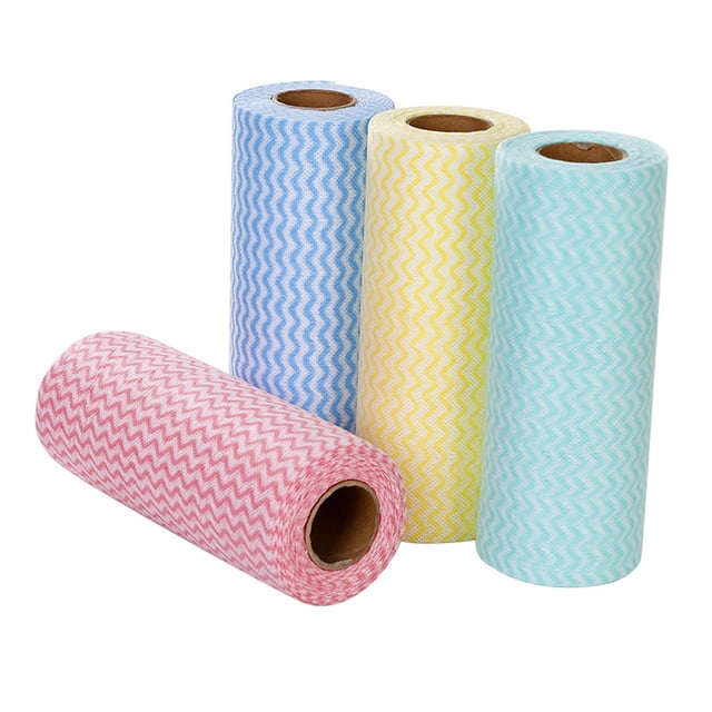 Birdeem Kitchen Rag Lazy Wash-Free Rag Free Cutting Disposable Cleaning Cloth Wavy Dishcloth
