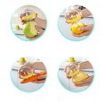 thumbnail image 4 of VONKY Vegetable Peeler Container Stainless Steel Potato Carrot Lemon Peeling Tool Multi-functional Accessory for Kitchen Restaurants Pink, 4 of 7