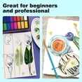 thumbnail image 4 of 24 -color solid watercolor pigment box, 4 of 7