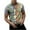 Green, variant on IROINNID Men Short Sleeve Printed Turn down Fitness Top Shirt