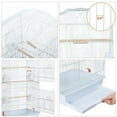 thumbnail image 6 of Alden Design 36" Metal Bird Cage with Play Top, White, 6 of 14